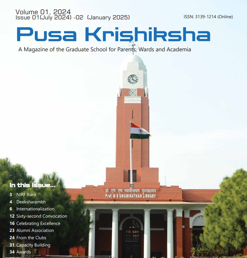 Pusa Krishiksha Current Issue